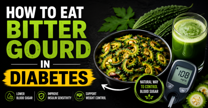 How to Eat Bitter Gourd in Diabetes: Why Karela Helps Control Blood Sugar