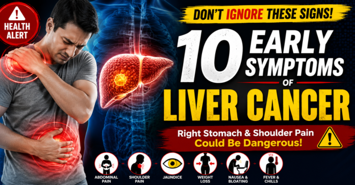 Pain in These 2 Body Parts Could Be an Early Sign of Liver Cancer – Know 10 Warning Symptoms