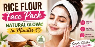 Rice Flour Remedy for Naturally Glowing Skin: A Simple DIY Face Pack That Works Rice Flour Face Pack Natural Glow in Minutes
